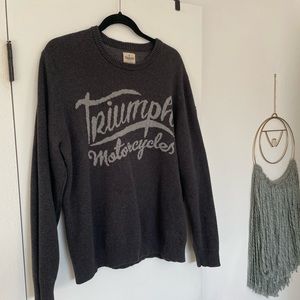 Triumph Gray Crewneck - L 

Offers always welcome!
